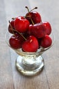 Bing cherry fruits