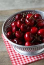 Bing cherry fruits, american sweet cherry