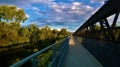 Bingara Bridge in Australia New South Wales Royalty Free Stock Photo