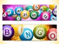 Bingo ball banners