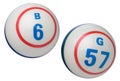 Bingo Balls Royalty Free Stock Photo