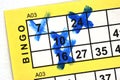 Bingo Card in Close up