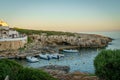 Binibeca Vell. Fisher's town. Minorca. Spain Royalty Free Stock Photo
