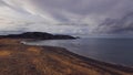 Binimel-la beach, abandoned paradise beach in Menorca, a Spanish Mediterranean island, after the covid 19 coronavirus crisis