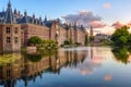 The Binnenhof castle in the Hague city, Netherlands