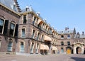 Binnenhof buildings for political The Hague Royalty Free Stock Photo