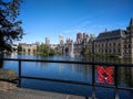 Binnenhof Dutch Parliament, The Hague Den Haag, Netherlands Royalty Free Stock Photo