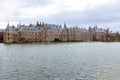 Binnenhof Dutch Parliament in The Hague in winter