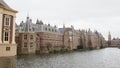 Binnenhof Palace in The Hague (Den Haag) along the Hofvijfer, T Royalty Free Stock Photo