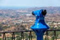 Binocular in Mijas Royalty Free Stock Photo