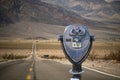 Binocular viewer ON HIGHWAY 190, DEATH VALLEY NATIONAL PARK