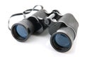 Binoculars isolated over white