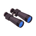 Binoculars Isometric Icon Royalty Free Stock Photo