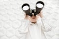 Binoculars for kids Royalty Free Stock Photo