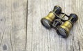 Binoculars, travel, discovery concept, web banner