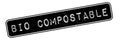 Bio Compostable rubber stamp