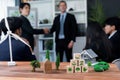 Bio energy cube icon arranged for alternative clean energy utilization. Quaint