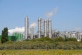 Bio ethanol plant Royalty Free Stock Photo