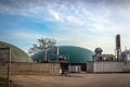 Bio gas plant Royalty Free Stock Photo