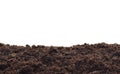 Bio ground substrate or soil Royalty Free Stock Photo