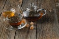 Bio herbal tea Royalty Free Stock Photo