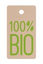 Bio label 1 Royalty Free Stock Photo