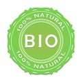 Bio label / 100 percent natural