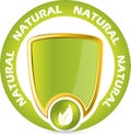 Bio product guarantee badge