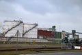 Bio refinery of Alco Energy in the Botlek harbor in the Port of Rotterdam