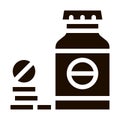 Bio Supplements Drugs Bottle Vector Icon Royalty Free Stock Photo