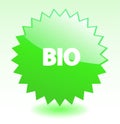 Bio web design element.