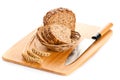 biobread isolated on white background Royalty Free Stock Photo