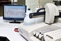 Biochemical analyzer in laboratory Royalty Free Stock Photo