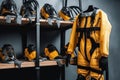 biochemical protective yellow suit generative ai