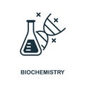 Biochemistry icon. Simple element from healthcare collection. Creative Biochemistry icon for web design, templates