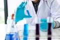 Biochemistry laboratory research, Scientist or medical in lab co