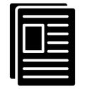 Biodata Isolated Vector Icon that can be easily modified or edit Biodata Isolated Vector Icon that can be easily modified or edit