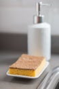 Biodegradable and recycled washing sponge