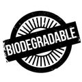 Biodegradable stamp rubber grunge