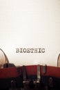 Bioethic concept view Royalty Free Stock Photo