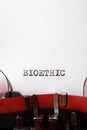 Bioethic concept view Royalty Free Stock Photo