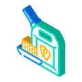 biofuel corn isometric icon vector illustration