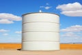 Biofuel storage green ecological biodiesel biogas gasoline gas fuel tanks grain silo tower wheat field agriculture