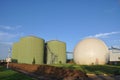 Biogas engineering Royalty Free Stock Photo