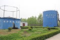 Biogas engineering plant