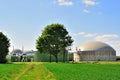 Biogas plant. Royalty Free Stock Photo