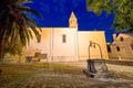 Biograd Na Moru old square and church Royalty Free Stock Photo