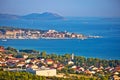 Biograd Na Moru and Sveti Filip i Jakov waterfront panoramic view