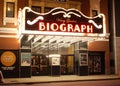 Biograph Theater at Night, Chicago