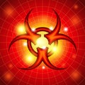 Biohazard background